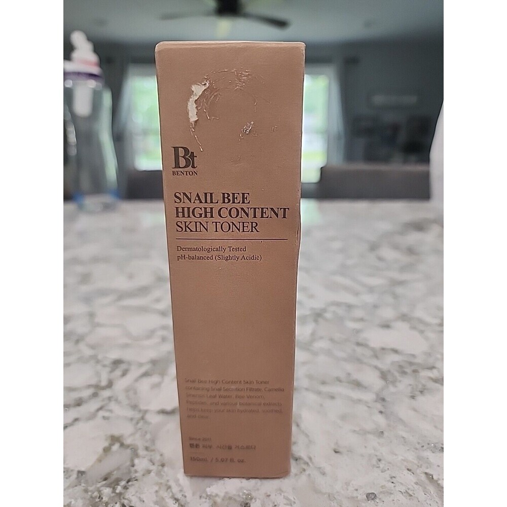 BENTON Snail Bee High Content Skin Toner Snail Mucin Moisturizer  Essence FACE